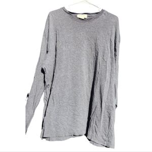 J.Crew Gray T-Shirt Long Sleeve XXL